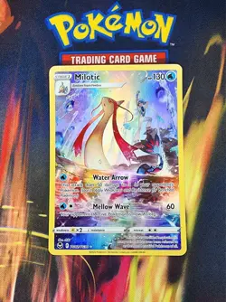 Milotic TG02/TG30 SWSH Silver Tempest Trainer Gallery NM Pokemon Rare Card - Image 1