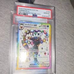 Pokemon Umbreon ex SVP176 Scarlet & Violet Promo Holo PSA 10 GEM MT 2025 - Image 1