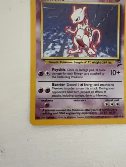 Mewtwo - Rare Holo - Base Set 2 - 2000 WotC - Pokemon - Lightly Played - Image 3
