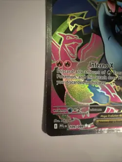 Pokemon Mega Charizard X EX Full Art 109/094 Phantasmal Flames - Image 5