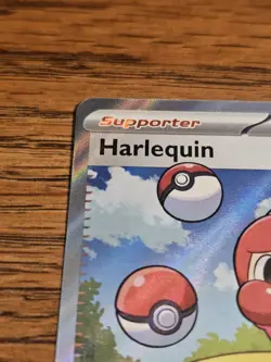HARLEQUIN [FULL ART] - 163/086 - WHITE FLARE ENGLISH WHT SR HOLO ENGLISH - NM - Image 3