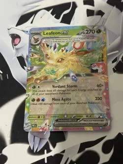 Play! Pokemon Prize Pack Series 7 Prismatic Evolutions 006/131 Leafeon ex - Image 1