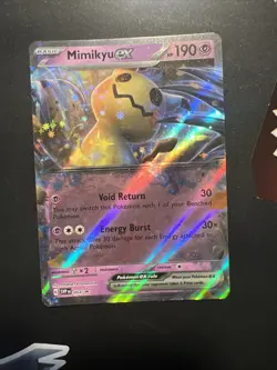 Pokemon SV Promotional (Promo) Set ULTRA RARE Mimikyu EX SVP004 - Near Mint (NM) - Image 1
