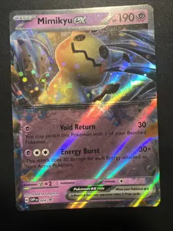 Pokemon SV Promotional (Promo) Set ULTRA RARE Mimikyu EX SVP004 - Near Mint (NM) - Image 2