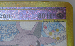 Pokemon 2003 Aquapolis Espeon #6 Box Topper - Image 3