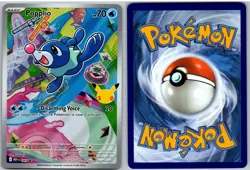 Popplio - 045 045 Holo Promo ME: Mega Evolution Promo Pokemon NM - Image 3