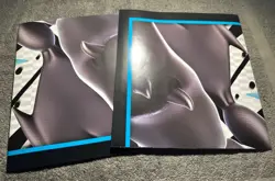 Pokemon Scarlet & Violet White Flare Binder Collection Box Lot Of 2 Plus 4 Packs - Image 2