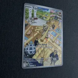 Pokemon TCG Timburr 183/167 Illustration Rare Twilight Masquerade NM - Image 3