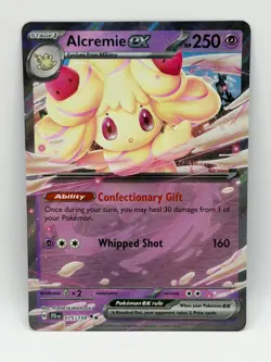 Alcremie ex 075/159 Journey Together Double Rare Holo NM Pokemon TCG - Image 1