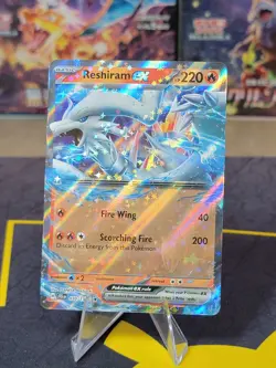 Pokemon TCG Reshiram EX Holo 30/159 SV09 Journey Together NM/MT Journey Together - Image 1