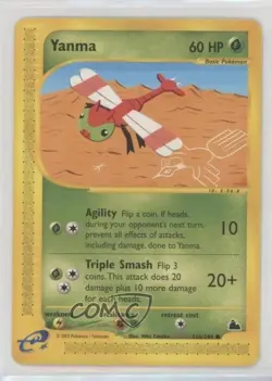 Yanma Pokemon e-Card Series Skyridge #116 2003 - Image 1