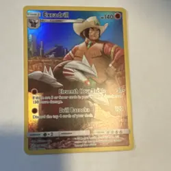 Pokemon Excadrill Secret Rare Holo 246/236 140 HP Cosmic Eclipse 2019 - Image 1