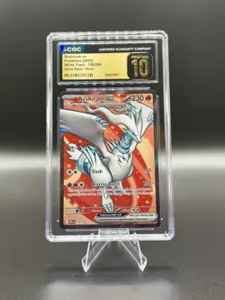 Pokemon Reshiram ex White Flare 158/086 Ultra Rare Holo CGC PRISTINE 10 - Image 1