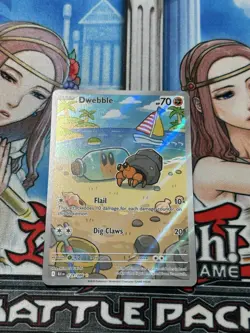 Pokemon Dwebble 129/086 Illustration Rare Black Bolt - Image 1