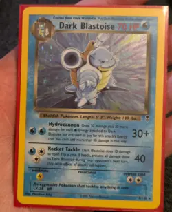 Pokemon Dark Blastoise Legendary Collection 4/110 Holo Rare - Image 1
