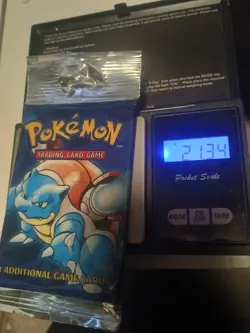 Pokemon Base Set Blastoise Booster Pack | WOTC | 1999-2000 UK - Image 3