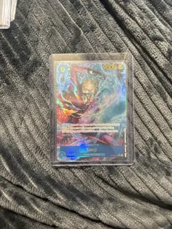 One Piece Wings of the Captain Sanji OP06-119 Alternate Alt Art SEC NM - Image 1