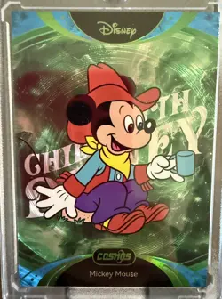 2025 Kakawow COSMOS Disney Mickey Mouse #CDT-TGR- 24 Red Chill with Disney /25 - Image 1