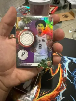Dylan Harper + Stephon Castle RC Lot – #/199 Game Relic – Spurs Future - Image 1