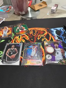 Dylan Harper + Stephon Castle RC Lot – #/199 Game Relic – Spurs Future - Image 3