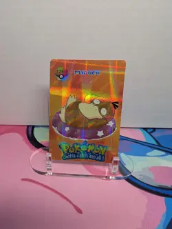 Pokemon Vintage Vending Prism Sticker Psyduck #1253 with Kakuna Back - Image 1