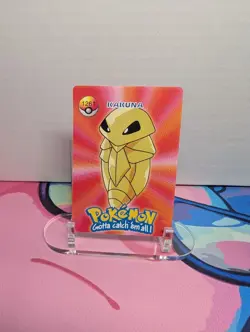 Pokemon Vintage Vending Prism Sticker Psyduck #1253 with Kakuna Back - Image 2