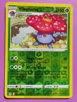 Vileplume 003/196 Lost Origin Reverse Holo Pokemon Card - Image 1