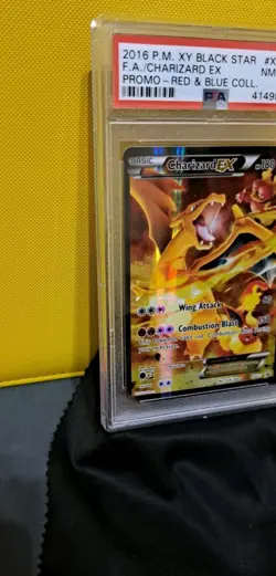 PSA 8 : Charizard EX Black Star Promo Card XY121 PSA 8 - Image 2