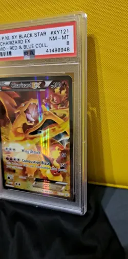 PSA 8 : Charizard EX Black Star Promo Card XY121 PSA 8 - Image 3