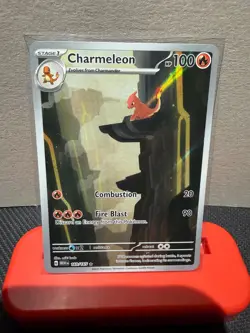 Charmeleon 169/165 Scarlet & Violet 151 Pokemon TCG Illustration Rare Card - Image 1