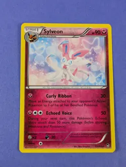 Sylveon - 72/111 - Rare Furious Fists - Pokemon Card - LP - Image 1
