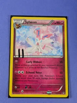 Sylveon - 72/111 - Rare Furious Fists - Pokemon Card - LP - Image 3