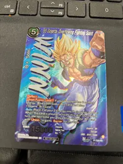Dragon Ball Masters TCG SS. Gogeta, Overflowing Fighting Spirit WINNER card - Image 1