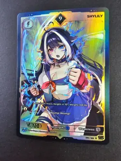 Shylily 9 Holo First (1st) Edition Awakened Worlds Card GamerSupps VCard 070/250 - Image 3