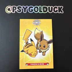 Pokemon Peru Database Card Eevee and Pikachu - Image 1