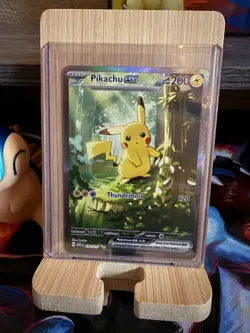 Pikachu EX 276/217 ASC Double Rare Holo English 200 HP Pokemon TCG Card - Image 1