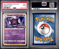 Gengar - (Prerelease) SWSH241 Sword & Shield Promo Cards Holo Pokemon PSA 9 - Image 3