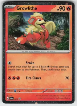 GGC - 6 Growlithe 024 Promo SV: Scarlet & Violet Promo Cards - Image 1