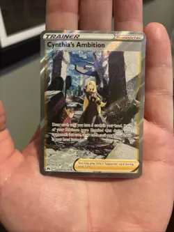 Cynthia's Ambition GG60/GG70 Crown Zenith: Galarian Gallery Holo - Image 1