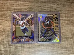 Panini Luther Burden III Bears Rookie Card Lot of 2 2025 Select Donruss Football - Image 1