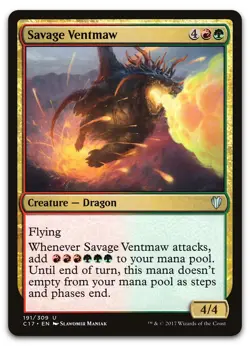 Savage Ventmaw #191 (NM) Commander 2017 C17 Magic MTG - Image 1