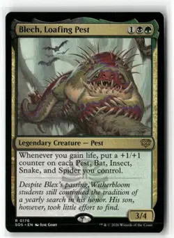 Blech Loafing Pest Secrets of Strixhaven MTG Magic NM Regular - Image 1