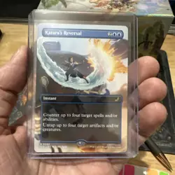 Katara's Reversal (Borderless) 0063 TLA - MTG - NM - Image 1