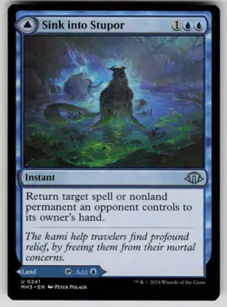 Sink into Stupor Uncommon Modern Horizons 3 241 MTG Near Mint 2024 - Image 1