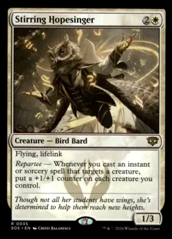 Stirring Hopesinger - Secrets of Strixhaven #35 NM Magic mtg - Image 1