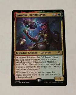 MTG Roxanne, Starfall Savant - Outlaws of Thunder Junction NM - Image 1