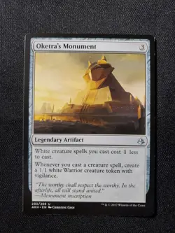 Oketra's Monument (233/347) Amonkhet LP Magic The Gathering MTG Tcg See Pics * - Image 1