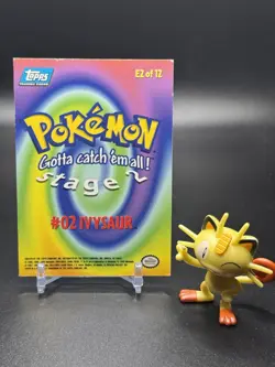 Pokemon Topps - Ivysaur #E2 of 12 - LP - Image 2