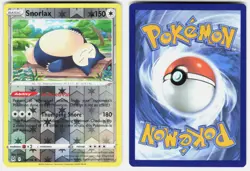 Snorlax 143/196 Holo Rare Lost Origin Pokemon Reverse Holo Lightly Played - Image 1