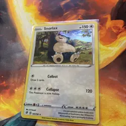 Pokemon TCG Pokemon Snorlax 141/192 Cosmos Holo LP Rebel Clash - Image 1